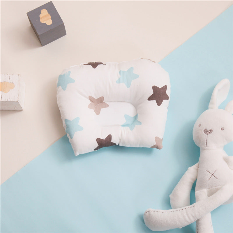 Breathable Baby Pillow – Anti Flat Head Support.
