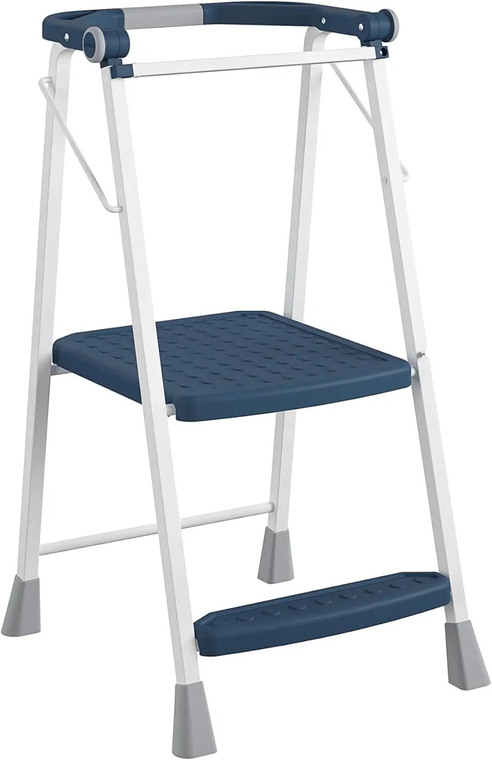 2-Step Kitchen Stepper™ Adult Folding Step Stool, Kids Folding (Steel/Resin)