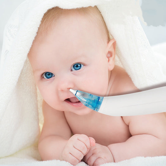 Baby Nasal Aspirator Electric Safe Hygienic Nose Cleaner Silicone Snot Sucker For Newborn Infant Toddler Child kid 2 Adjustment