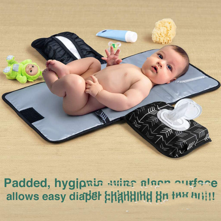 Portable Baby Changing Pad Multifunctional Foldable
